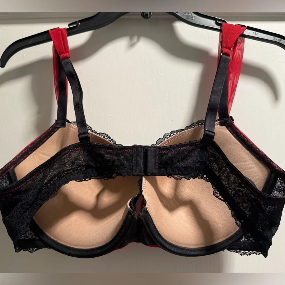 Adore Me Scarlet and Ebony Lace Bra - Picture 3 of 3